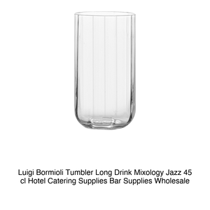 Vaso Highball 45 cl, Altura 13.3 cm, Diámetro 7.2 cm, Mixología Jazz, Luigi Bormioli - Product Image 2