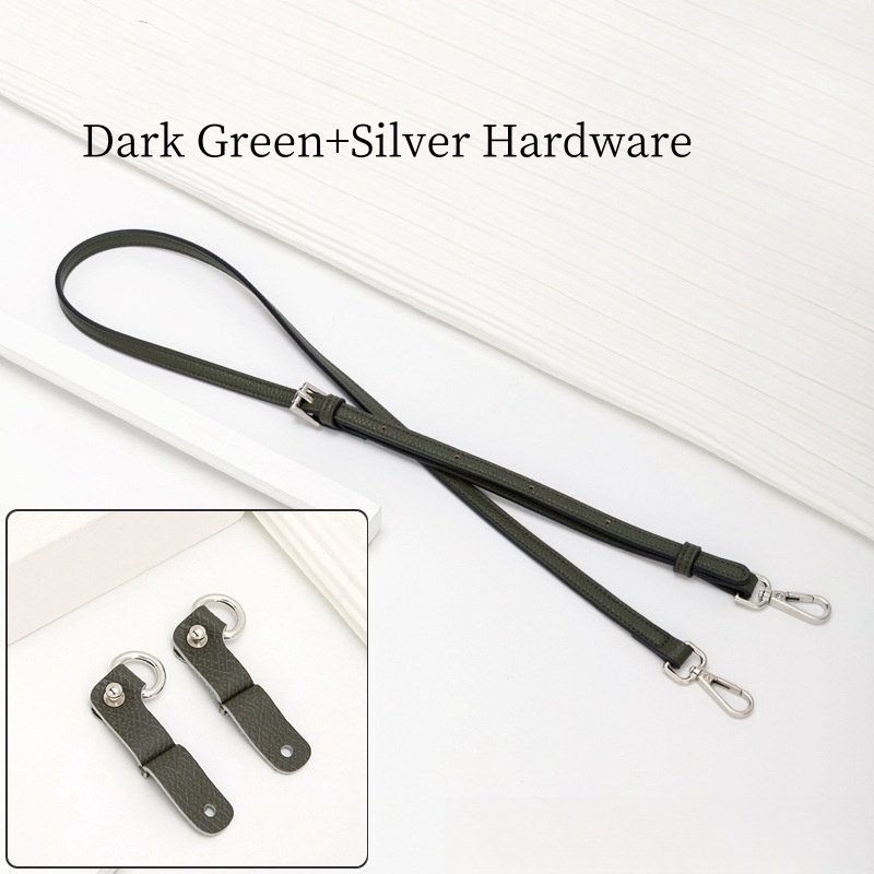 Dark Green+Silver Hardware
