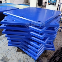 Plaque de support robuste en UHMWPE sur mesure avec haute capacité de charge et surface antidérapante pour le soutien au sol des excavateurs minières