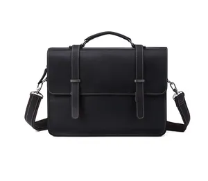 T6148L Computer Bag for 16" Laptop High Quality Genuine Leather Briefcase for Men New Arrival