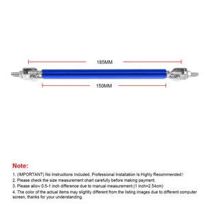 Support de fixation de pare-chocs avant en acier inoxydable 10/15/20 cm, barre de support de lèvre avant pour modification de voiture et déflecteurs - Product Image 2
