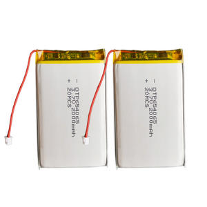 Batería de Iones de Litio 654065 de 2000mAh y 3.7V, Polímero de Alta Calidad, Precio de Fábrica al por Mayor - Product Image 3
