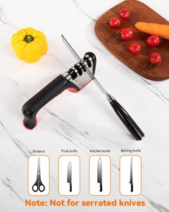 Hot Sell Detachable 3-in-1 <b>Scissors</b> Knife <b>Sharpener</b> Kitchen Ceramic Tungsten Steel Stainless Steel 4 and 3 Stage Knife <b>Sharpener</b> - Product Image 3