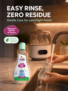 Nettoyant liquide pour biberons OEM/ODM Barline 500ml, formule douce de qualité <span class=keywords><strong>alimentaire</strong></span>, parfum naturel pomme, nettoyant multi-usages sûr - Product Image 6