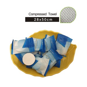 Cộng Với Kích Thước Bãi Biển Dùng Một Lần Nén Mặt Khăn Tắm Khăn 140X70Cm Du Lịch Ma Thuật Lớn Vòng Cơ Thể Lớn Nén Khăn Tắm - Product Image 3