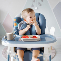 Assiette à ventouse incassable en silicone pour enfants, sans BPA, sans BPA