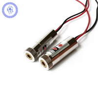 3-5v 520nm 5mw Green Laser Module Diode Laser Beam Dot Focusable Lens