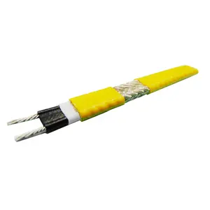 China Made 35GWK2-PF Copper Core Wire Fluroplymer Self-Control Heating Cable Self-regulating Heat Tracing Cables