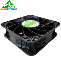 Ventilateur de refroidissement à haut débit d'air DC 20060 200x200x60mm 48V Axial sans balais pour module d'alimentation de station de recharge de véhicules électriques