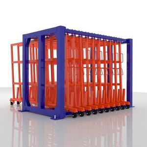 अच्छी गुणवत्ता वाली ऊर्ध्वाधर शीट धातु रैक ऊर्ध्वाधर पाइप और शीट धातु भंडारण ऊर्ध्वाधर रोल आउट शीट रैक गोदाम रैक गोदाम रैक - Product Image 5