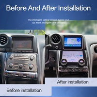 Pantalla de Control Central y de Aire Acondicionado Android 13 para Nissan GTR 2009-2015 con Carplay, Android Auto, DSP, Bluetooth, Navegación, WIFI, GPS