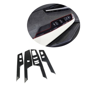 Korlot <span class=keywords><strong>Kia</strong></span> <span class=keywords><strong>E</strong></span>-<span class=keywords><strong>Niro</strong></span> 4 2018- Kits d'habillage intérieur de luxe pour panneau de commande des vitres et interrupteurs de lève-vitres - Product Image 1