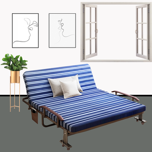 Sıcak satış katlanır tek çekyat oturma odası çekyat taşınabilir yataklar yetişkinler için yerden tasarruf ev mobilyaları - Product Image 3