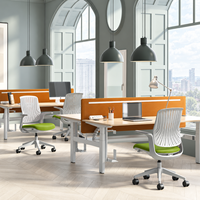 Chaise de bureau ergonomique pivotante en maille, vente directe usine, pour ordinateur, Sillas DeOficina, échantillon gratuit
