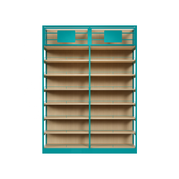 Étagère à vin en métal pour supermarché, présentoir vertical, structure stable, capacité de charge élevée pour supermarchés, magasins de proximité