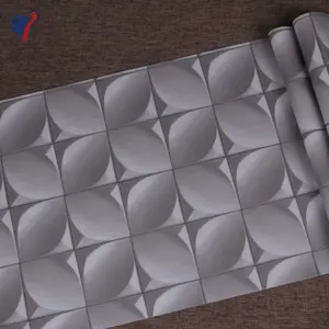 Jinyi H1694 현대 그레이 블루 퍼플 그린 블랙 PVC 비닐 방수 벽지 스티커