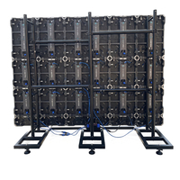 Système de support au sol pour modules de panneaux vidéo LED Kkmark avec support réglable en hauteur