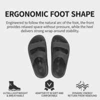 Chaussures d'été à bout ouvert unisexes neutres imprimées en 3D légères, respirantes et antidérapantes, confortables et à la mode pour tous les jours