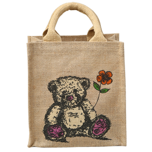 Petits articles en jute pour enfants, poignée exclusive, sacs en jute pour articles cadeaux, sacs à provisions fabriqués en inde West Bengal Kolkata - Product Image 1