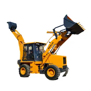 Mini Bucket Capacity Towable 2.5 Ton Backhoe Loader And Tractor With Price Wz30-25 For Farm Tractor