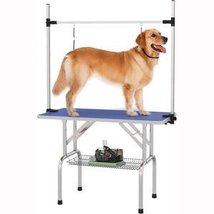 Large Size Portable <b>Folding</b> Pet Dog Grooming <b>Table</b> Non-slip Pet Grooming <b>Table</b> - Product Image 6