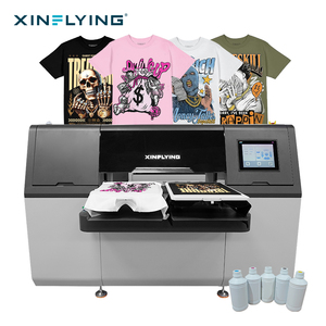 1 Year Warranty Digital DTG Double Station Printer Hoson Board 4head DTG Garment Printer 40*50cm - Product Image 1