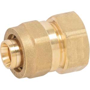 Conector hembra recto de alta presión NPT BSPP Conector de tubería de latón 20X3/4 Material de cobre y zinc - Product Image 1