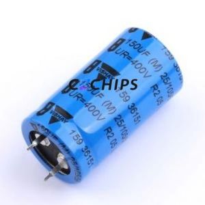 MAL215936151E3 <b>Snap</b>-in Aluminum Electrolytic Capacitor Through hole Component (THT),D22xL42mm 150uF 20% 400V 10mm - Product Image 1