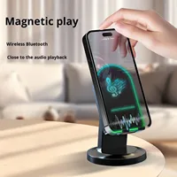 Haut-parleur Bluetooth sans fil multifonctionnel intégré à l'audio monté sur capteur Lnte Lligent pour support de téléphone portable