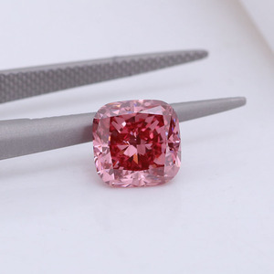 CVD HPHT Cushion Fancy <strong>Loose</strong> Vvs Lab <strong>Diamond</strong> Color <strong>Diamond</strong> Stone <strong>Loose</strong> pink Lab Created <strong>Diamond</strong> - Product Image 3