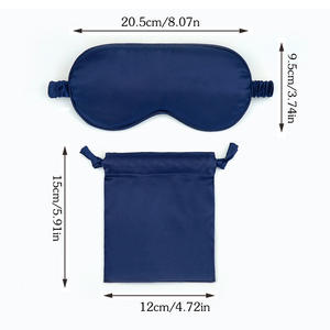<span class=keywords><strong>Masque</strong></span> <span class=keywords><strong>pour</strong></span> les yeux en satin de soie super lisse unisexe avec logo personnalisé réglable <span class=keywords><strong>pour</strong></span> <span class=keywords><strong>dormir</strong></span> <span class=keywords><strong>la</strong></span> <span class=keywords><strong>nuit</strong></span> à <span class=keywords><strong>la</strong></span> maison ou en voyage - Product Image 3