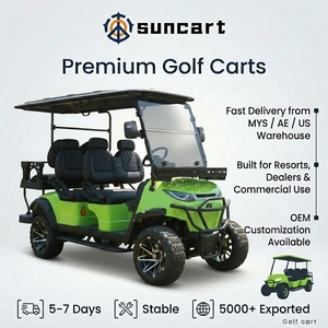 Carrello da Golf Elettrico a 6 Posti con Spedizione Rapida, Disponibile in USA/Dubai/<span class=keywords><strong>INA</strong></span>, Certificato CE MSDS - Product Image 1