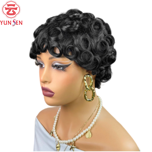 <span class=keywords><strong>ผม</strong></span>แท้ 100% แบบถักมือ ลอนเต็มศีรษะ สินค้าใหม่จากโรง<span class=keywords><strong>งาน</strong></span>โดยตรง ดีไซน์แฟชั่นสวยหรูมีสไตล์สำหรับผู้หญิง - Product Image 2