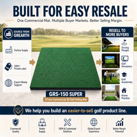 Tapis de Pratique de Golf Premium pour Intérieur et Extérieur, Clubs, Académies, Tapis de Frappe pour le Golf