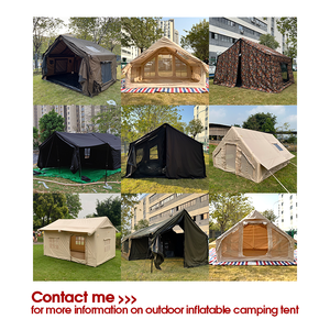 Không thấm nước chống bụi có thể gập lại nhà vườn Lều như nhà Inflatable Nhà lều sự kiện tất cả các mùa cho glamping - Product Image 6