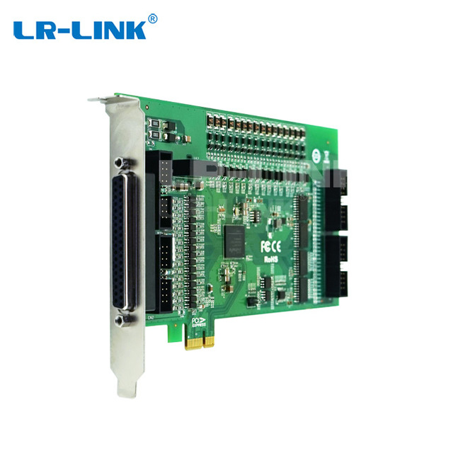 LR-LINK LRES5001-32C PCI Express X1 32-CH Digital I/O Card With Isolation Protection & Interrupt Function