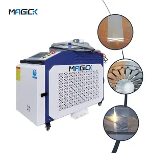 Quickly Remove Dust Painting Oil Cleaning Machine 1000w 3000w Handheld Laser Rust Removing Cleaning Machine For Sale