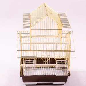 Jaula de Cría para Pájaros Desmontable de Múltiples Niveles con Área de Anidación y Panel Trasero Protector para una Cría Segura de Aves - Product Image 1
