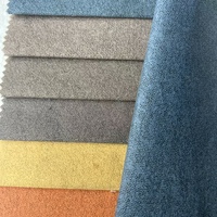 Tissu d'ameublement pour la maison, 230 GSM, doux pour la peau, résistant à l'usure, résistant aux taches, 100% polyester, velours imprimé pour literie
