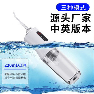 Portable Electric Water Flosser 300Ml Tank 3 Modes Rechargeable Oral Hygiene Device For Adults - Product Image 3
