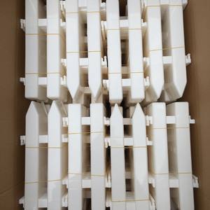 Porte d'arbre de noël <span class=keywords><strong>palissade</strong></span> en plastique DIY Micro-paysage Pots de plantes blanches bonsaï accessoires clôture de jardin - Product Image 3