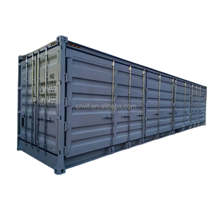 Conteneur High Cube neuf 40HQ à ouverture latérale complète, conception personnalisée pour utilisation en projet. - Product Image 4