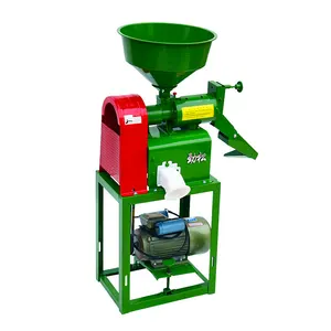 2024 Wholesale Intelligent Rice mill machine automatic grain huller electric rice husker home use rice milling hulling machine