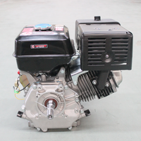 Moteur à essence monocylindre de 13 cv, moteur de machines à 4 temps, petit moteur