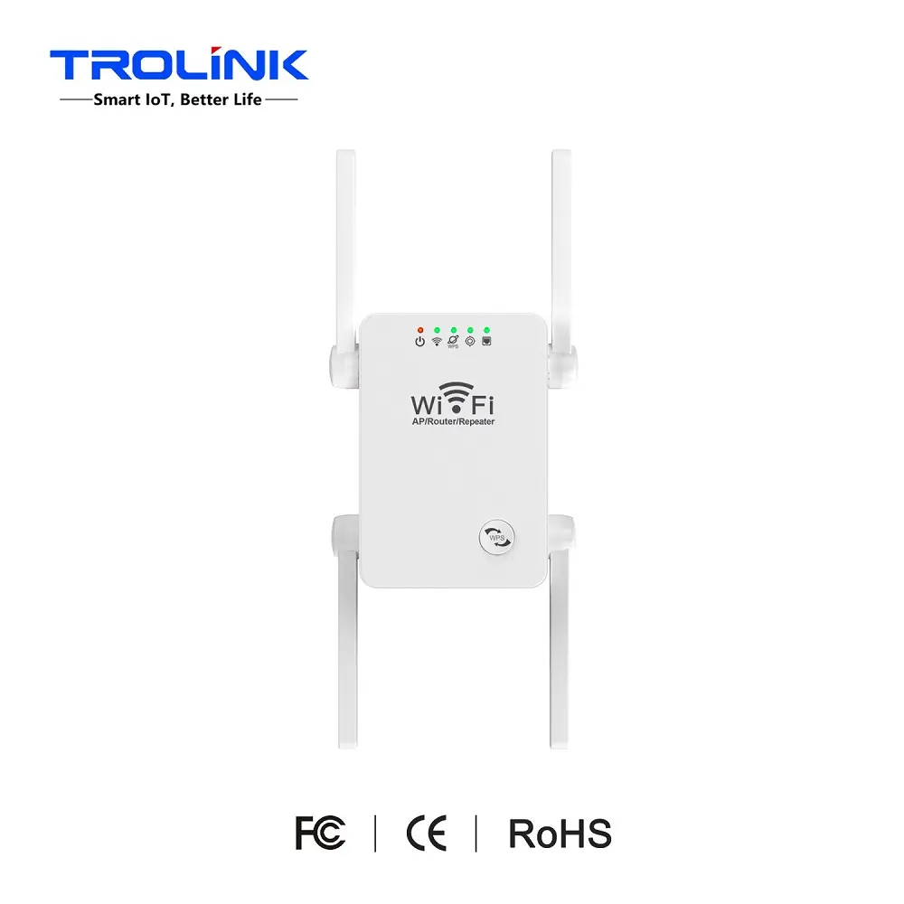 Jaringan penguat sinyal ponsel Repeater 300M berbagi jaringan Mobile Surfing 2.4G pengulang nirkabel 2g 3g 4g 2.4G & 5G 2 tahun