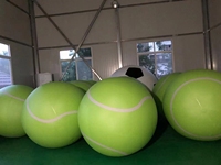 Ballon de tennis gonflable en PVC BOYI, ballon de golf géant gonflable en PVC