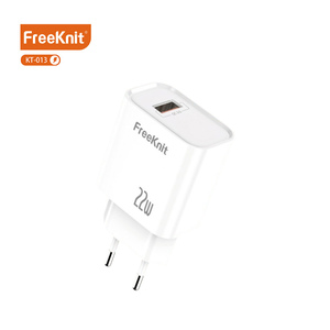 Adaptador de Corriente de Carga Rápida, Cargador de Pared de Alta Velocidad de 22W con Puerto USB <span class=keywords><strong>QC3</strong></span> para Teléfono Móvil, Enchufe Europeo - Product Image 2