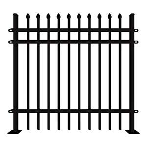 חם מוכר חיצוני גן spear צינור עליון צינור פלדה אבץ מותאם אישית גדר פלדה - Product Image 6