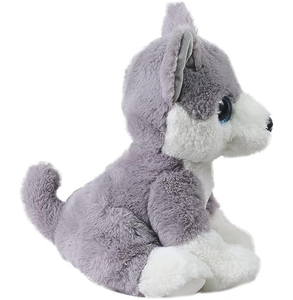 Juguetes de Peluche de Perro <span class=keywords><strong>Husky</strong></span> Pequeño y Suave, Personalizados al por Mayor, con Forro de Malla y Relleno de Algodón PP - Product Image 5