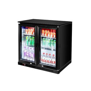 Mini refroidisseur de bar à bière multifonctionnel avec porte en verre sous le comptoir - Product Image 4